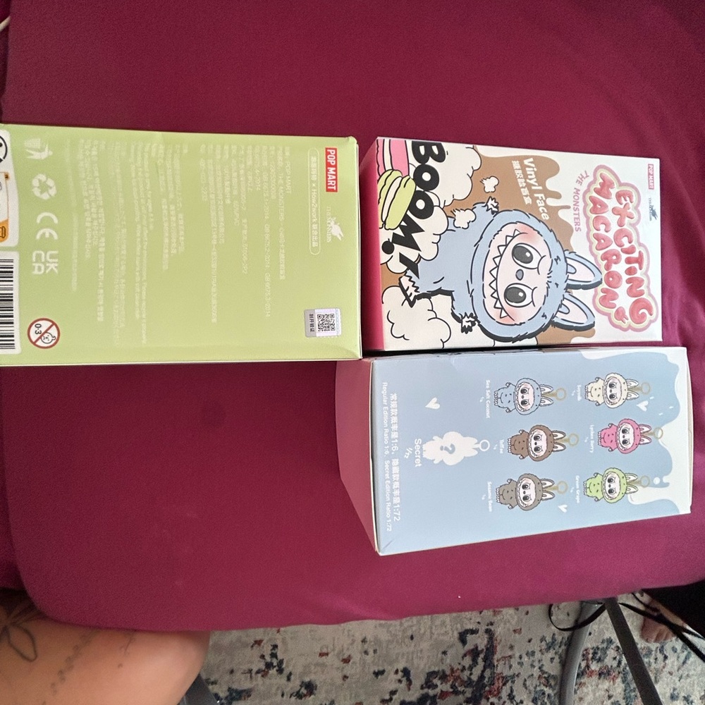 Authentic Labubu Mystery Boxes. Brand New! (One Box A Little Smashed)